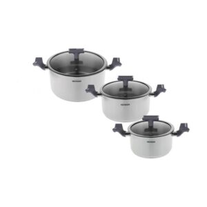 سرویس قابلمه 12 پارچه استیل بایترون مدل BSX-600